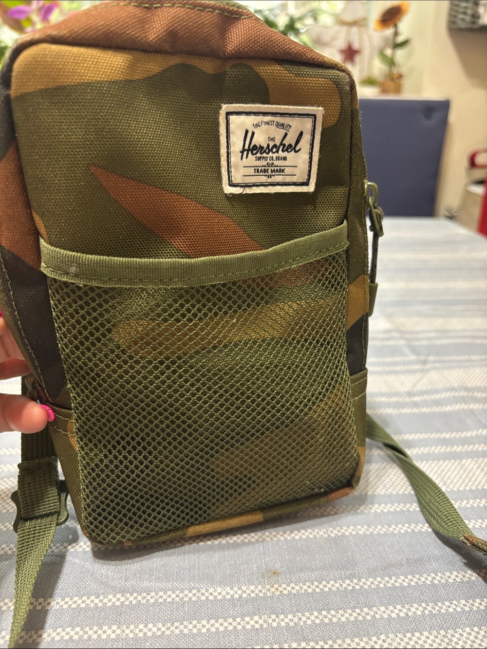 Herschel Supply Company Olive Green Camo Belt Bag